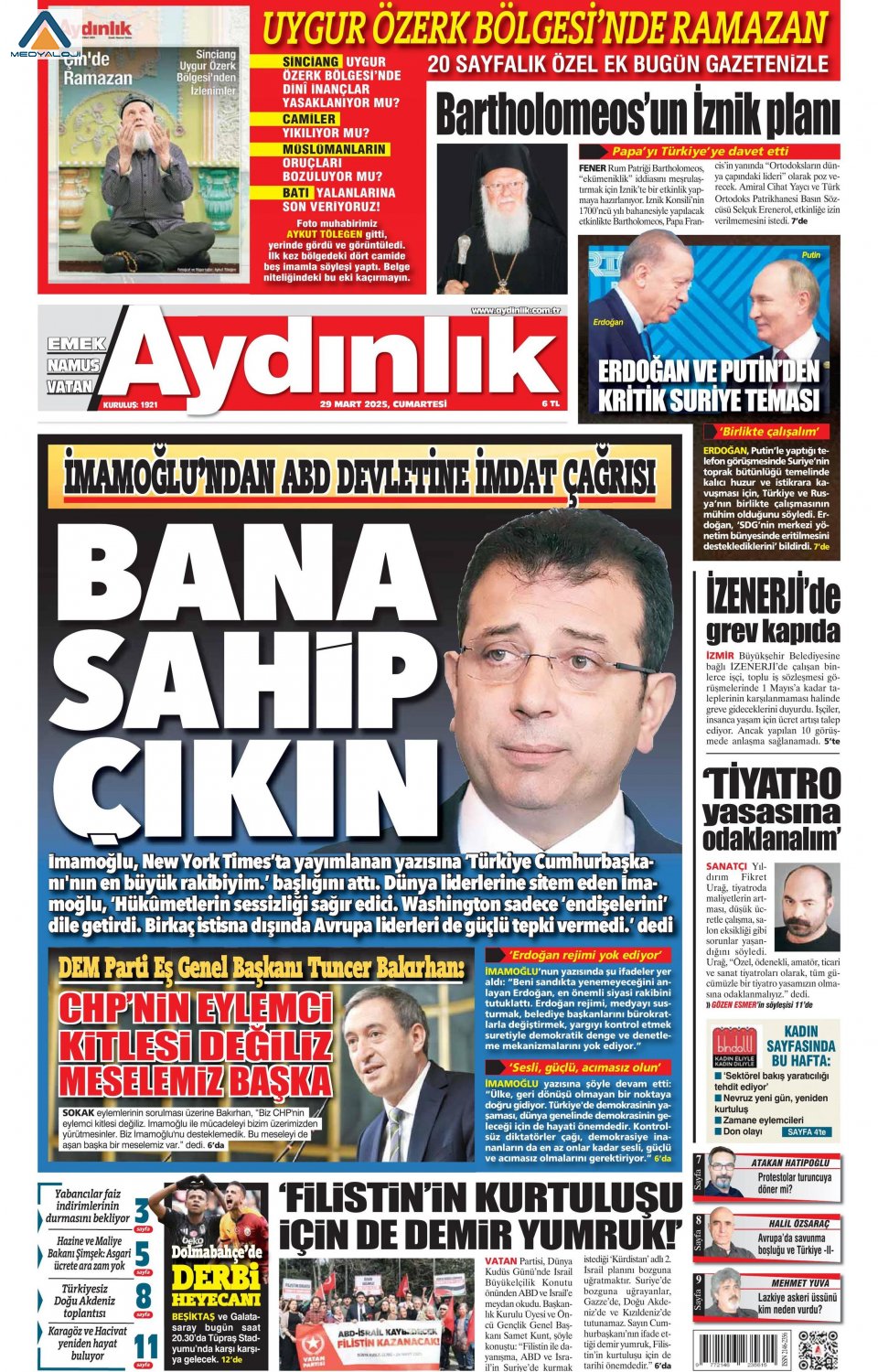 Aydınlık Gazetesi