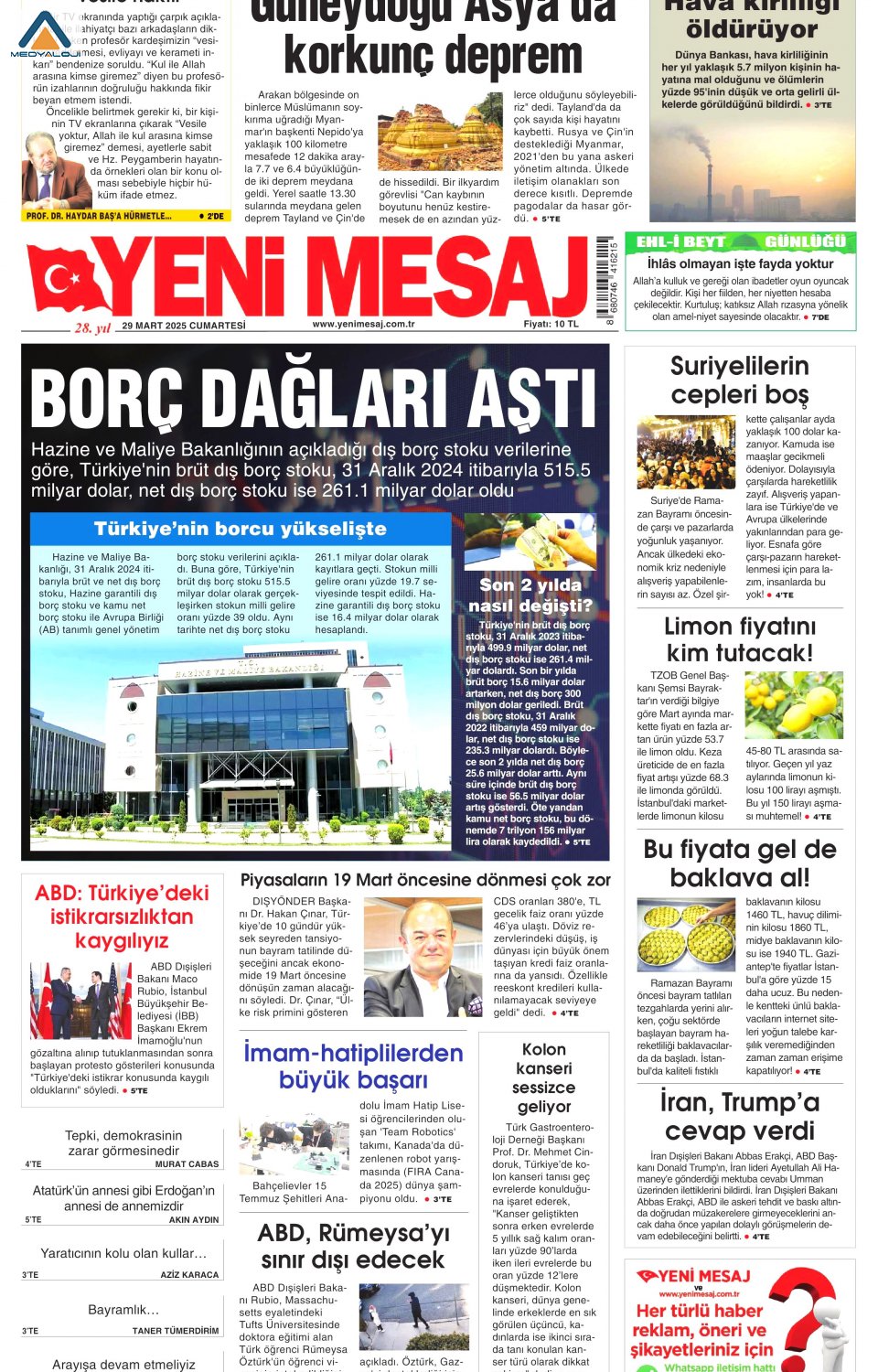 Yeni Mesaj