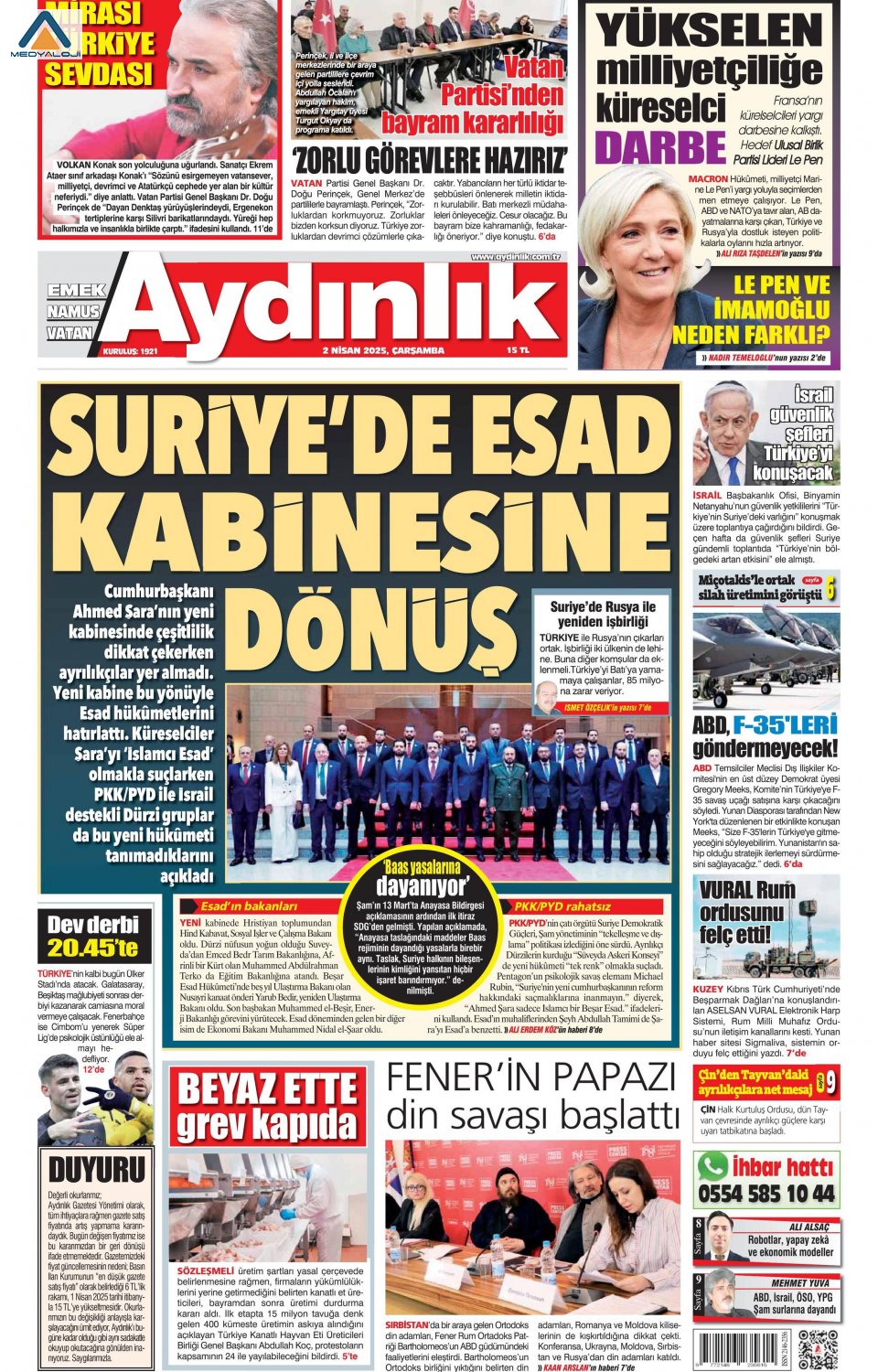 Aydınlık Gazetesi