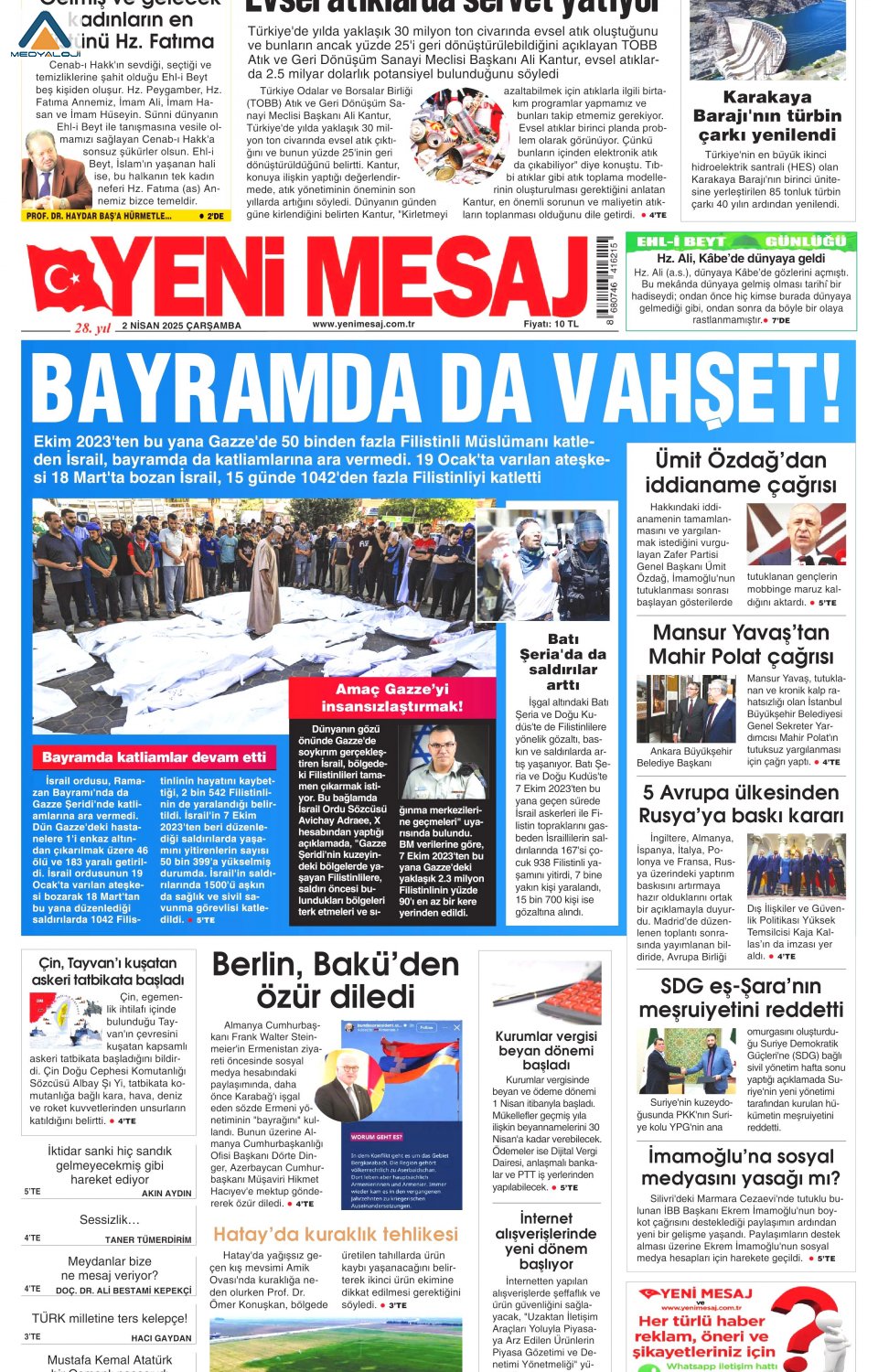Yeni Mesaj
