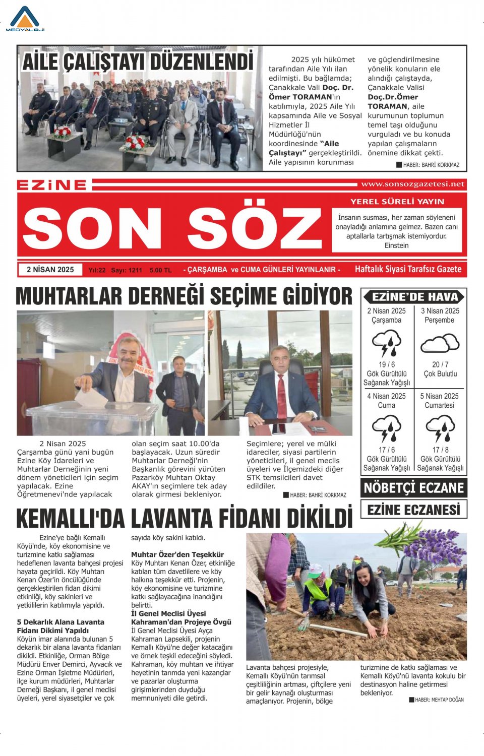 Ezine Son Söz Gazetesi