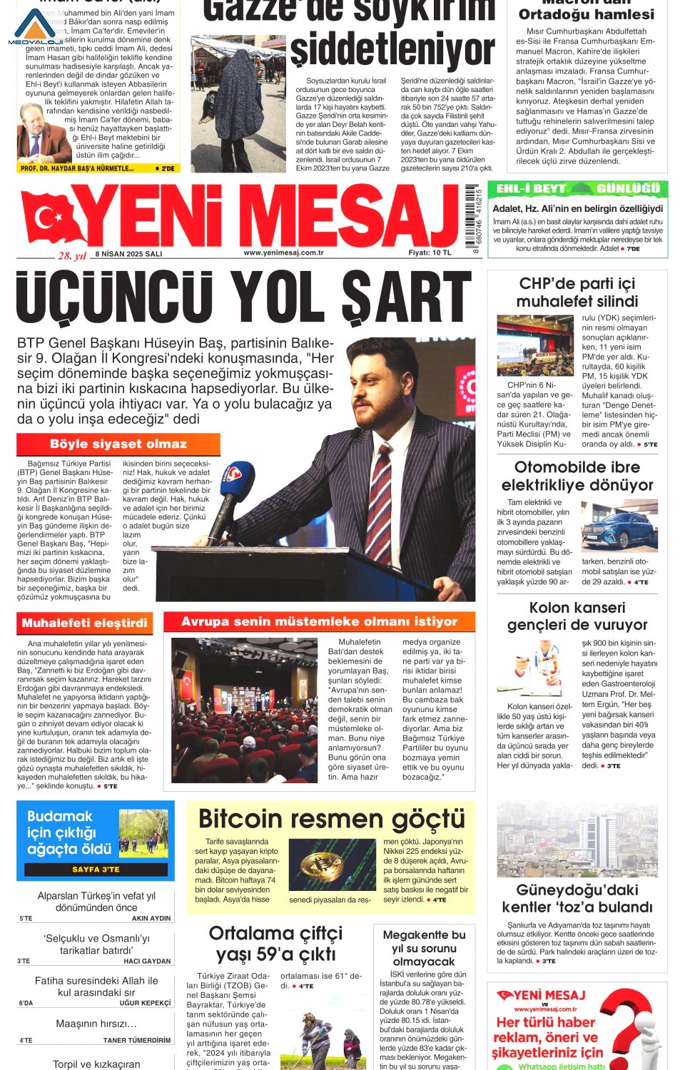 Yeni Mesaj
