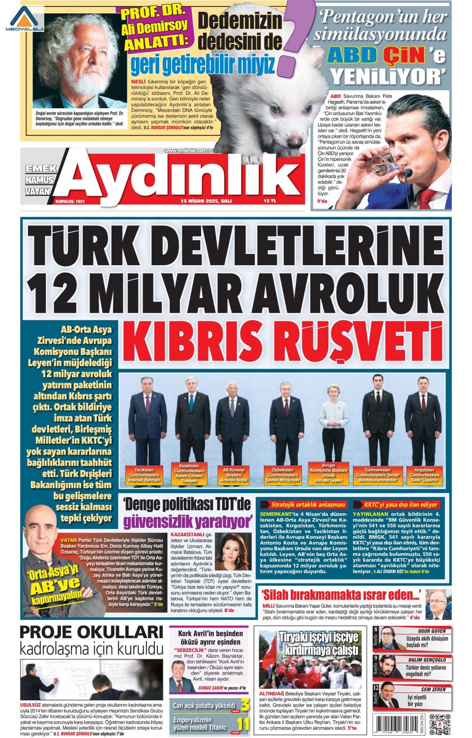 Aydınlık Gazetesi