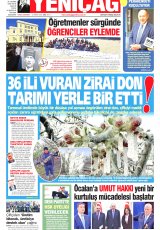 Türkiye&apos; de Yeniçağ Gazetesi