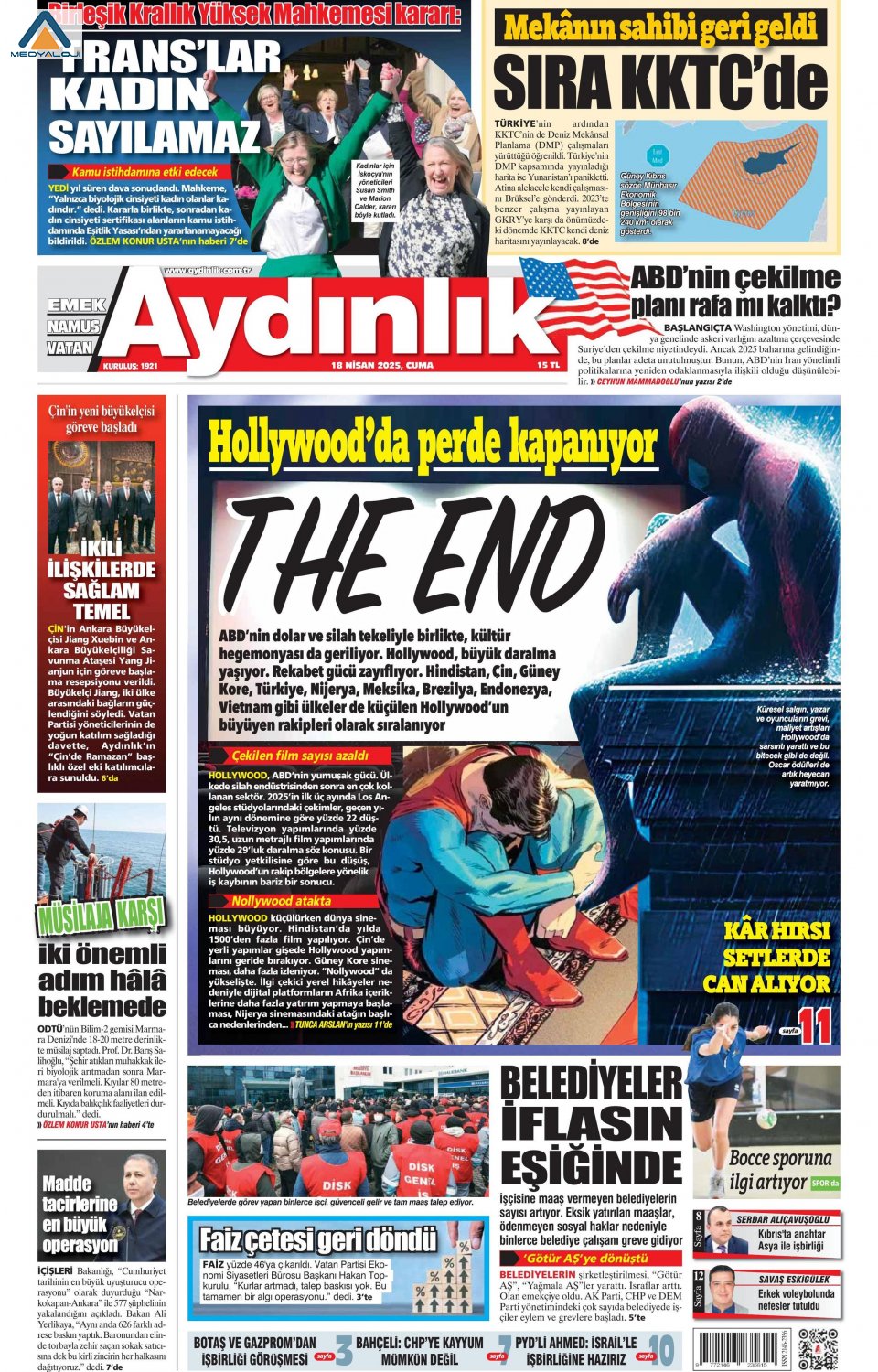 Aydınlık Gazetesi