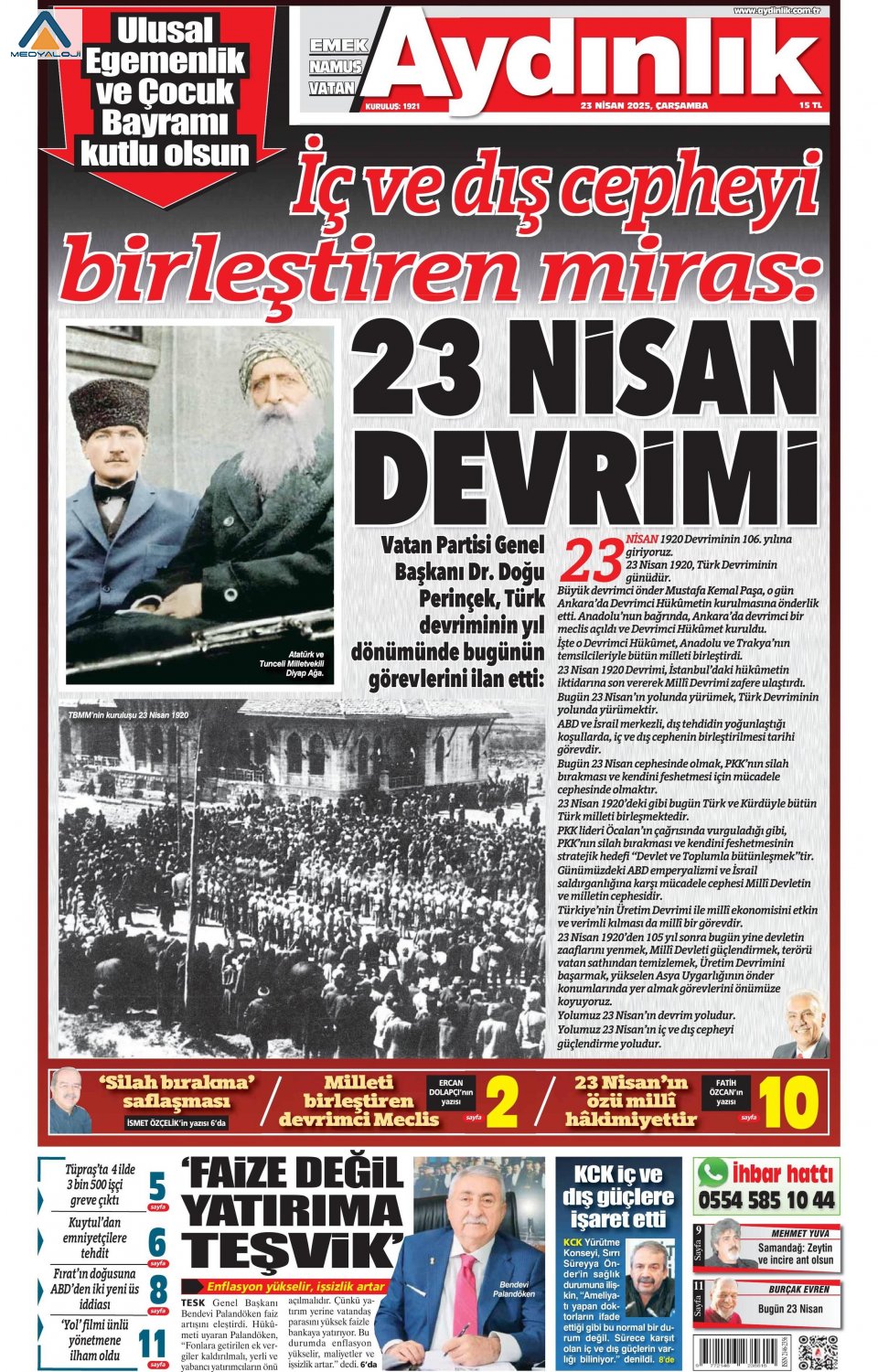 Aydınlık Gazetesi