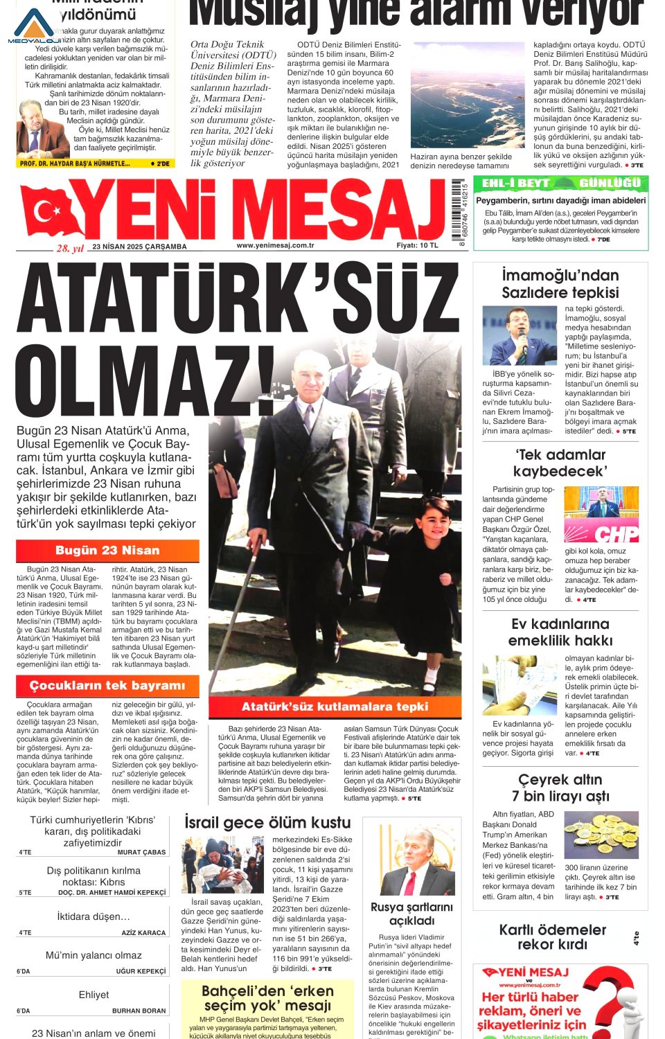 Yeni Mesaj