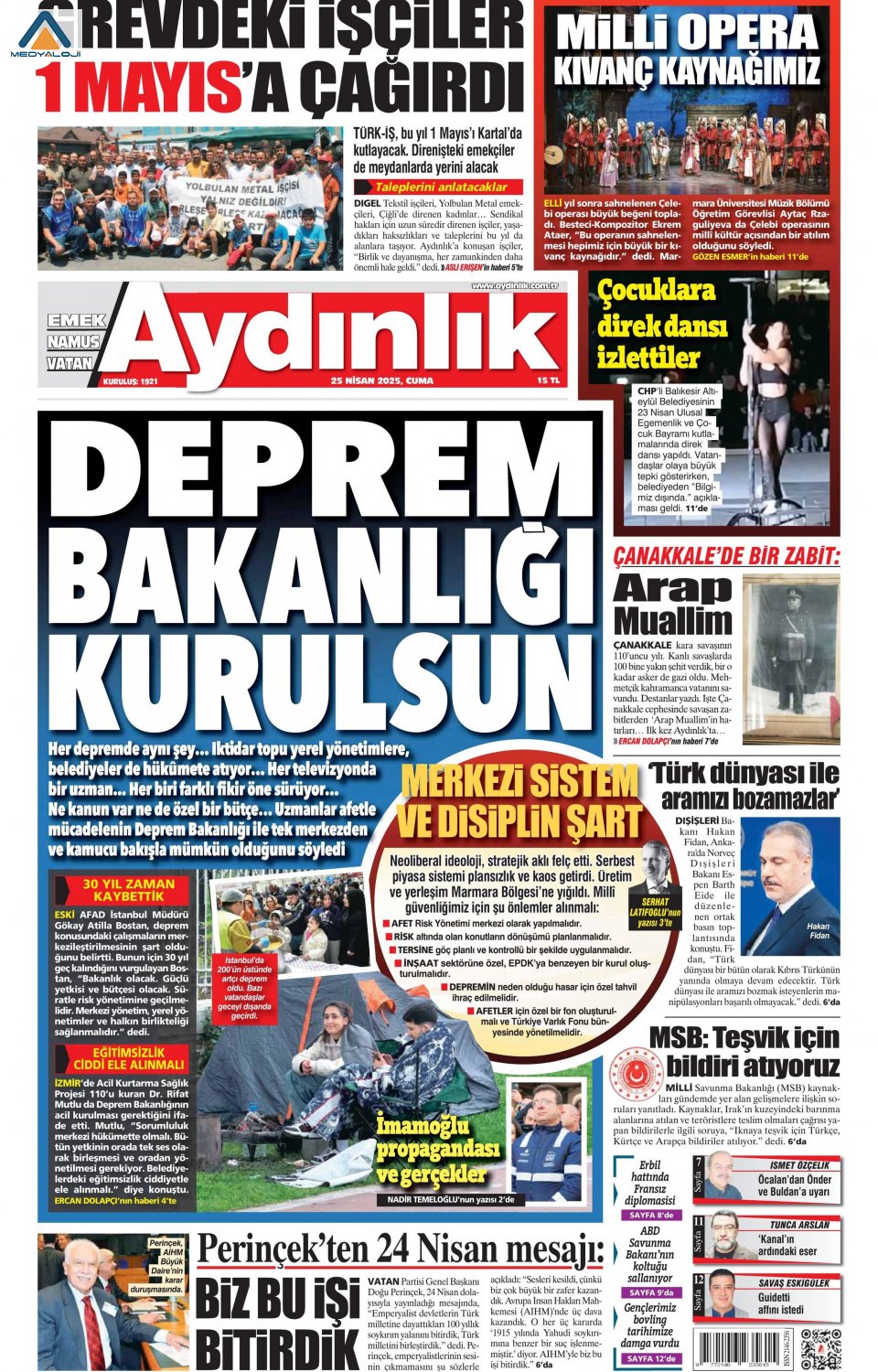 Aydınlık Gazetesi