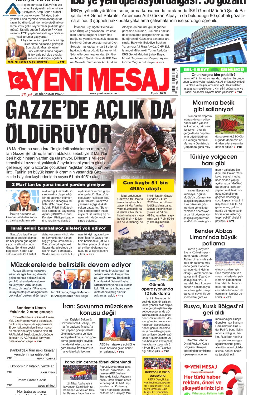 Yeni Mesaj