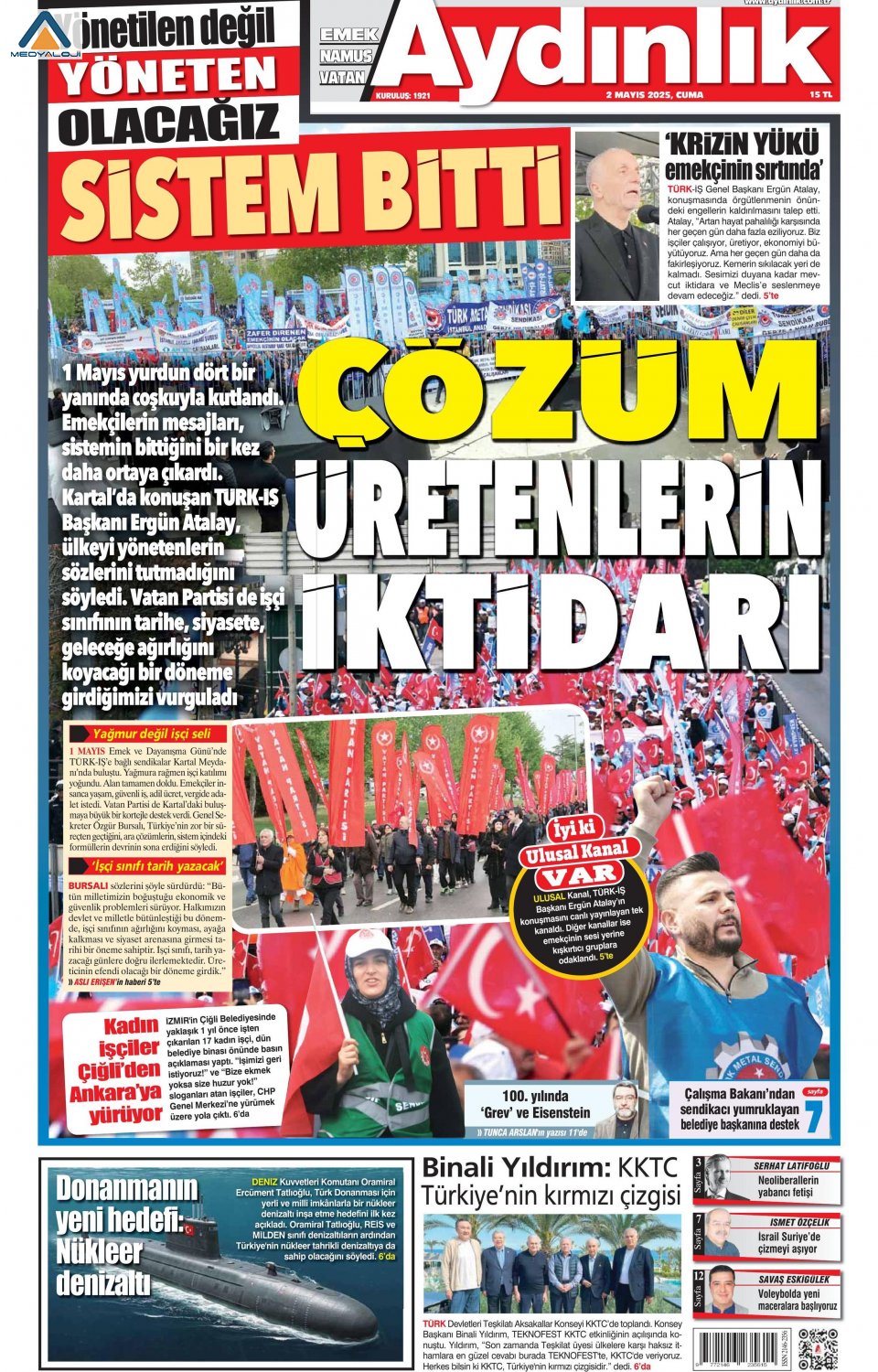 Aydınlık Gazetesi