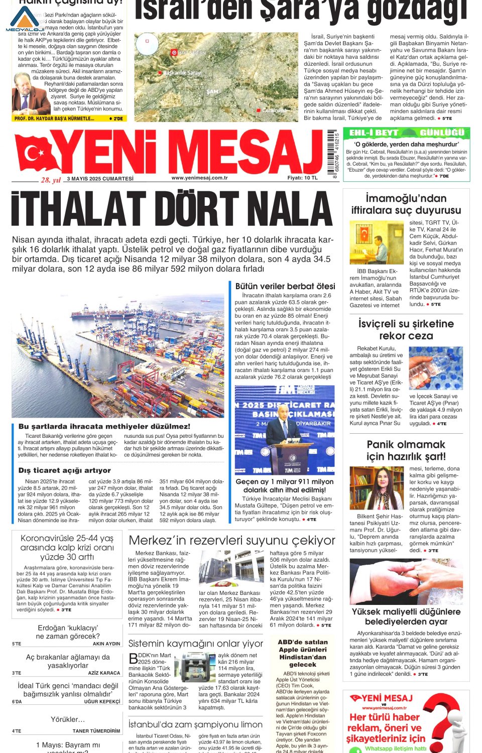 Yeni Mesaj