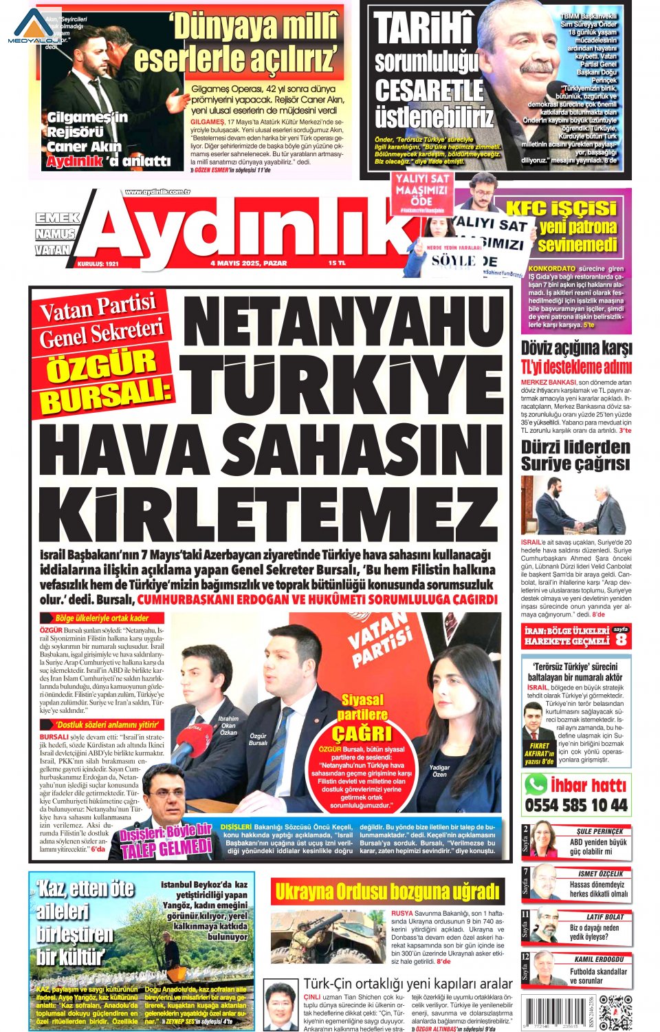 Aydınlık Gazetesi