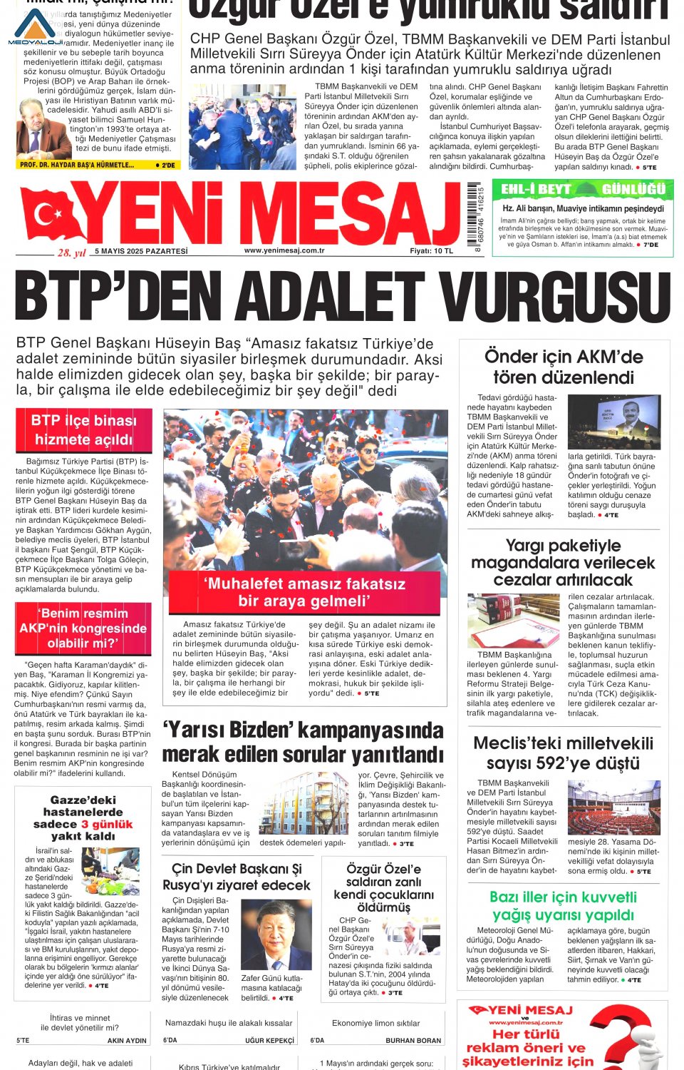 Yeni Mesaj