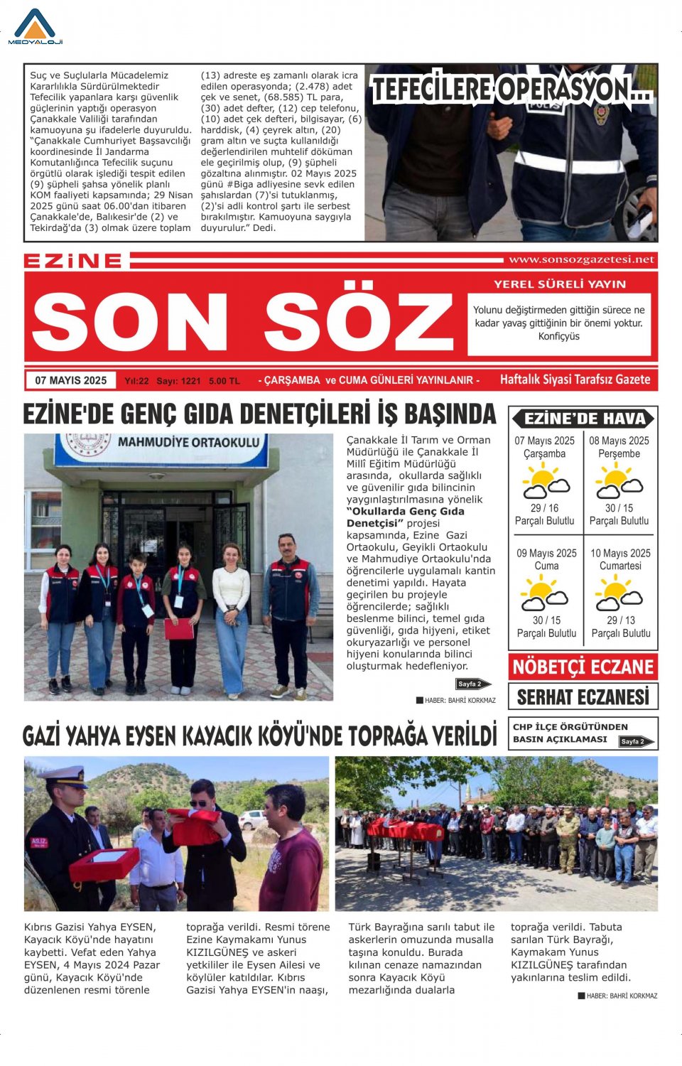 Ezine Son Söz Gazetesi
