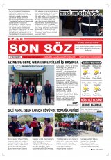 Ezine Son Söz Gazetesi Gazetesi