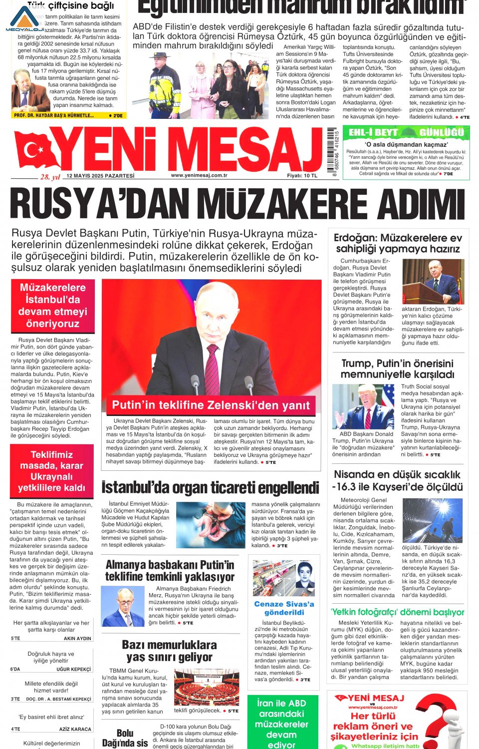 Yeni Mesaj