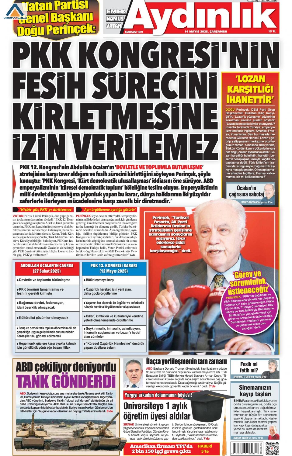 Aydınlık Gazetesi