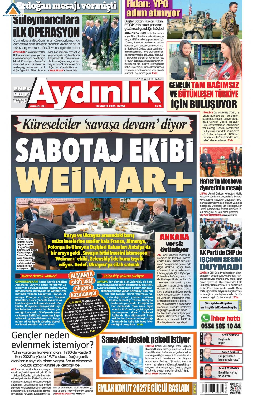 Aydınlık Gazetesi