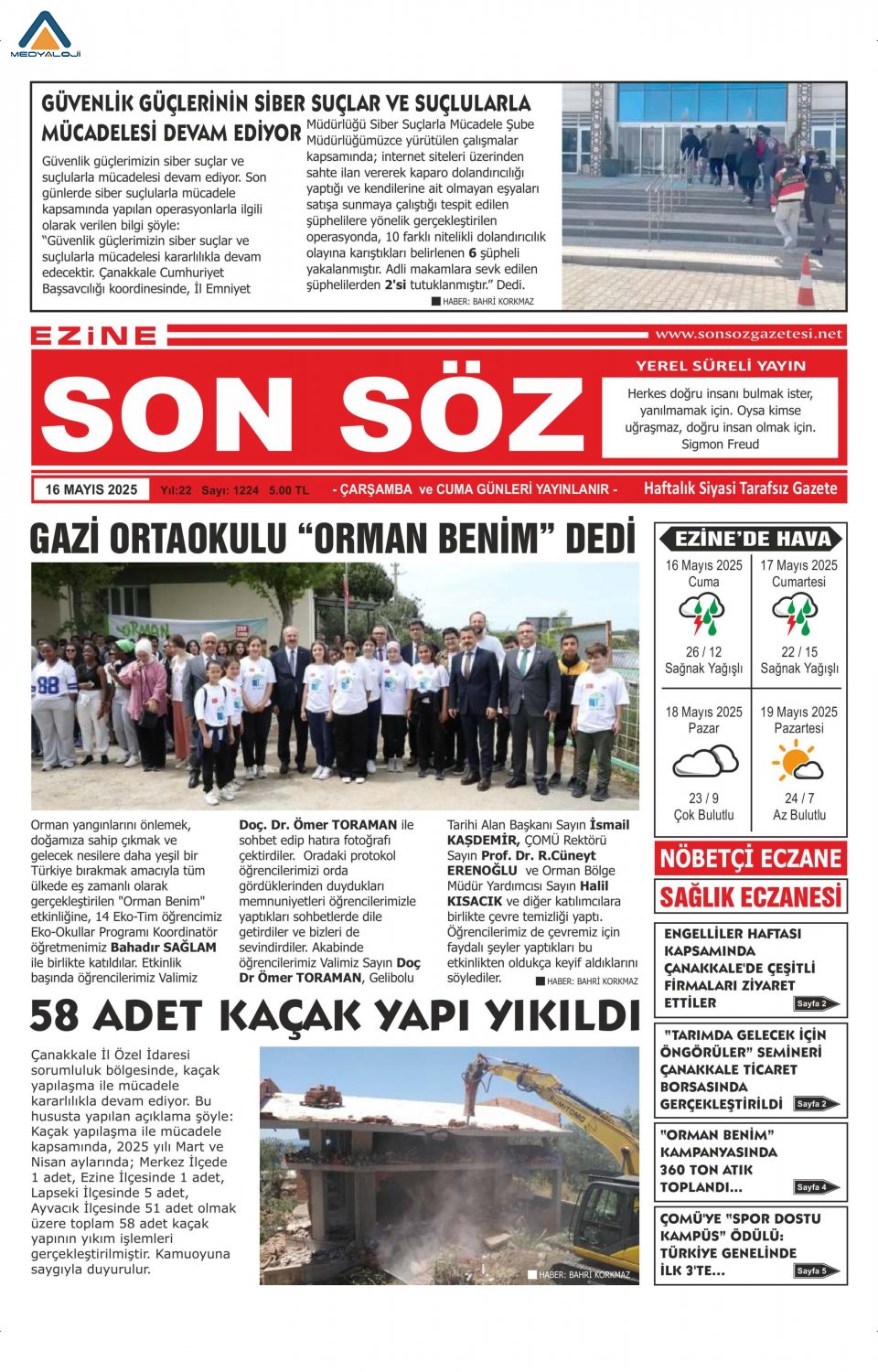 Ezine Son Söz Gazetesi