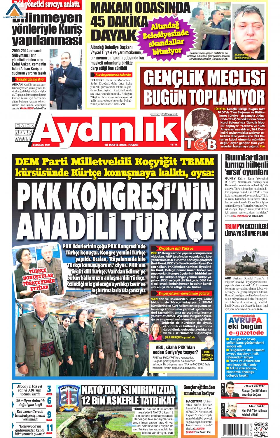 Aydınlık Gazetesi
