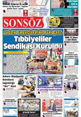 Ankara Son Söz Gazetesi