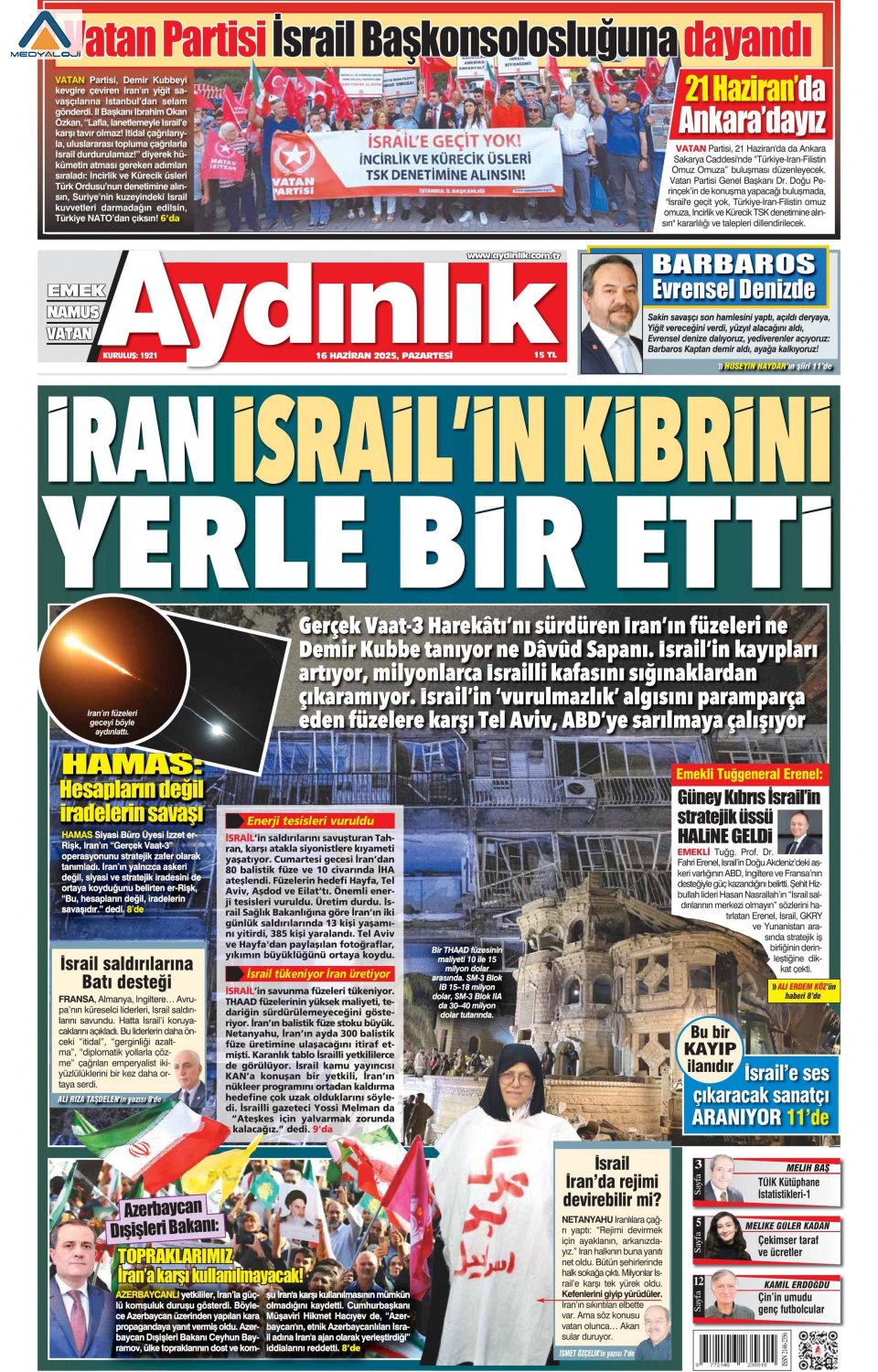 Aydınlık Gazetesi