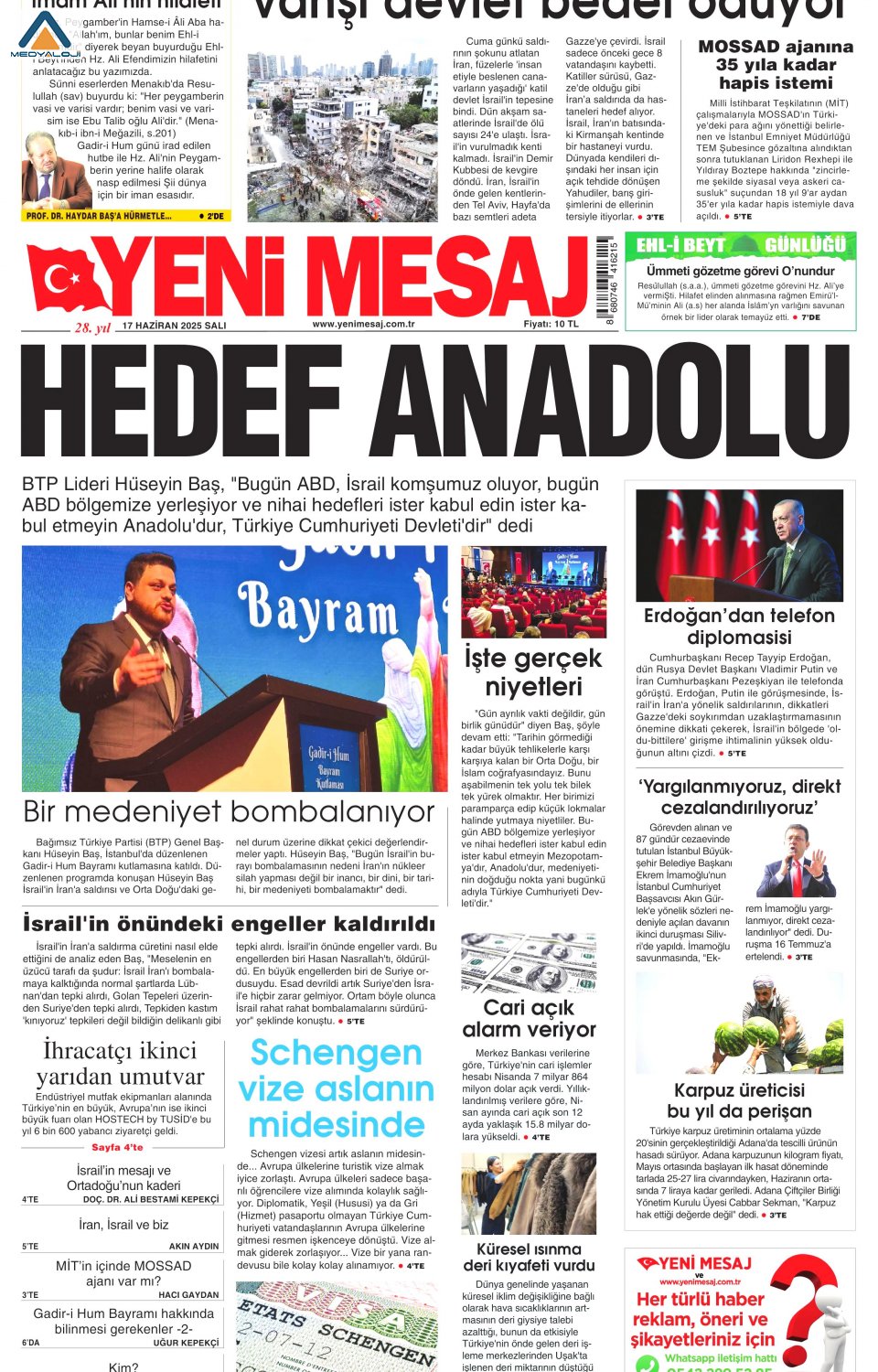 Yeni Mesaj