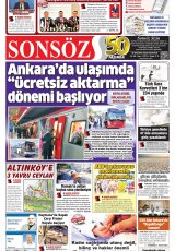 Ankara Son Söz Gazetesi