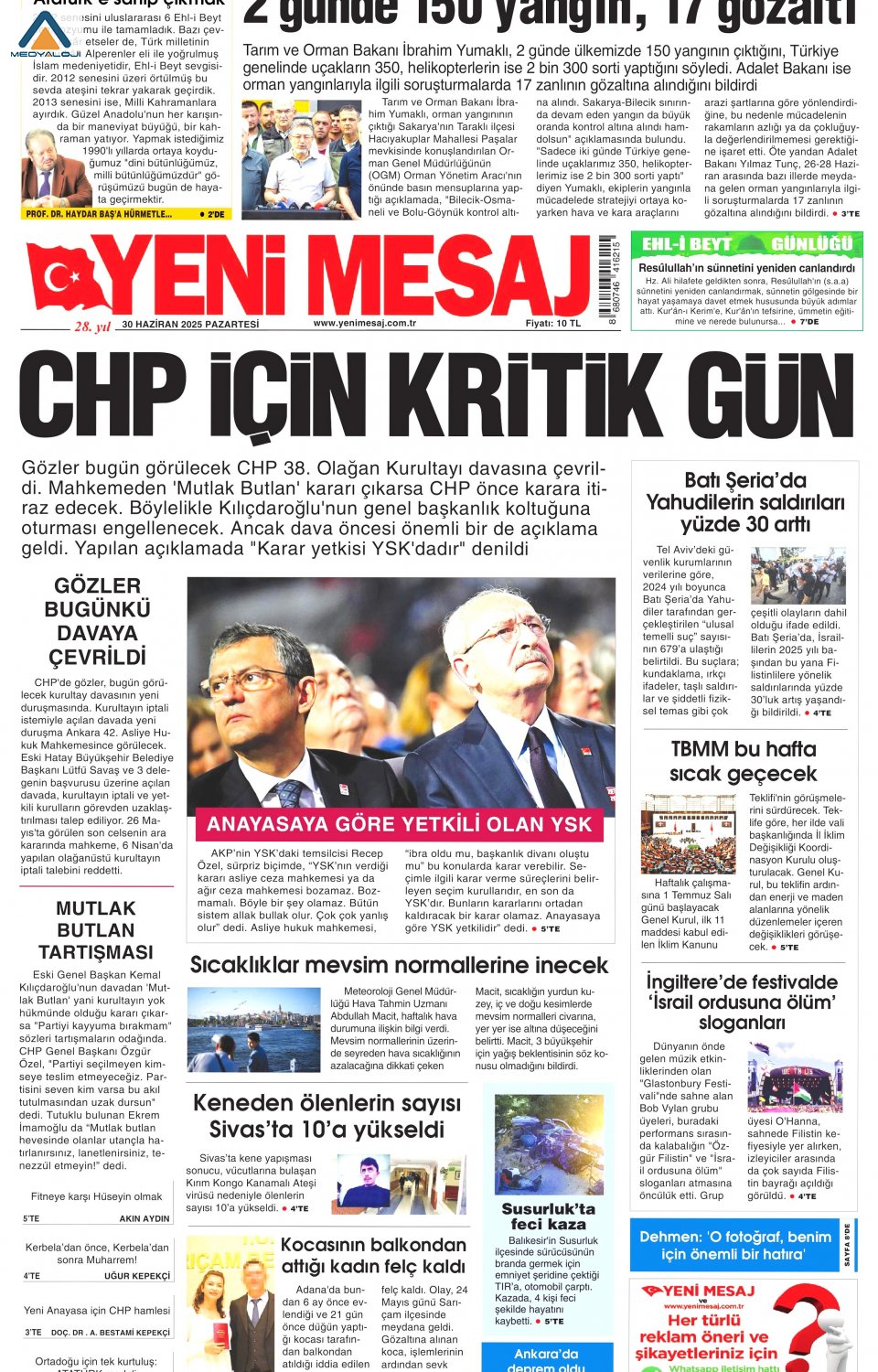 Yeni Mesaj