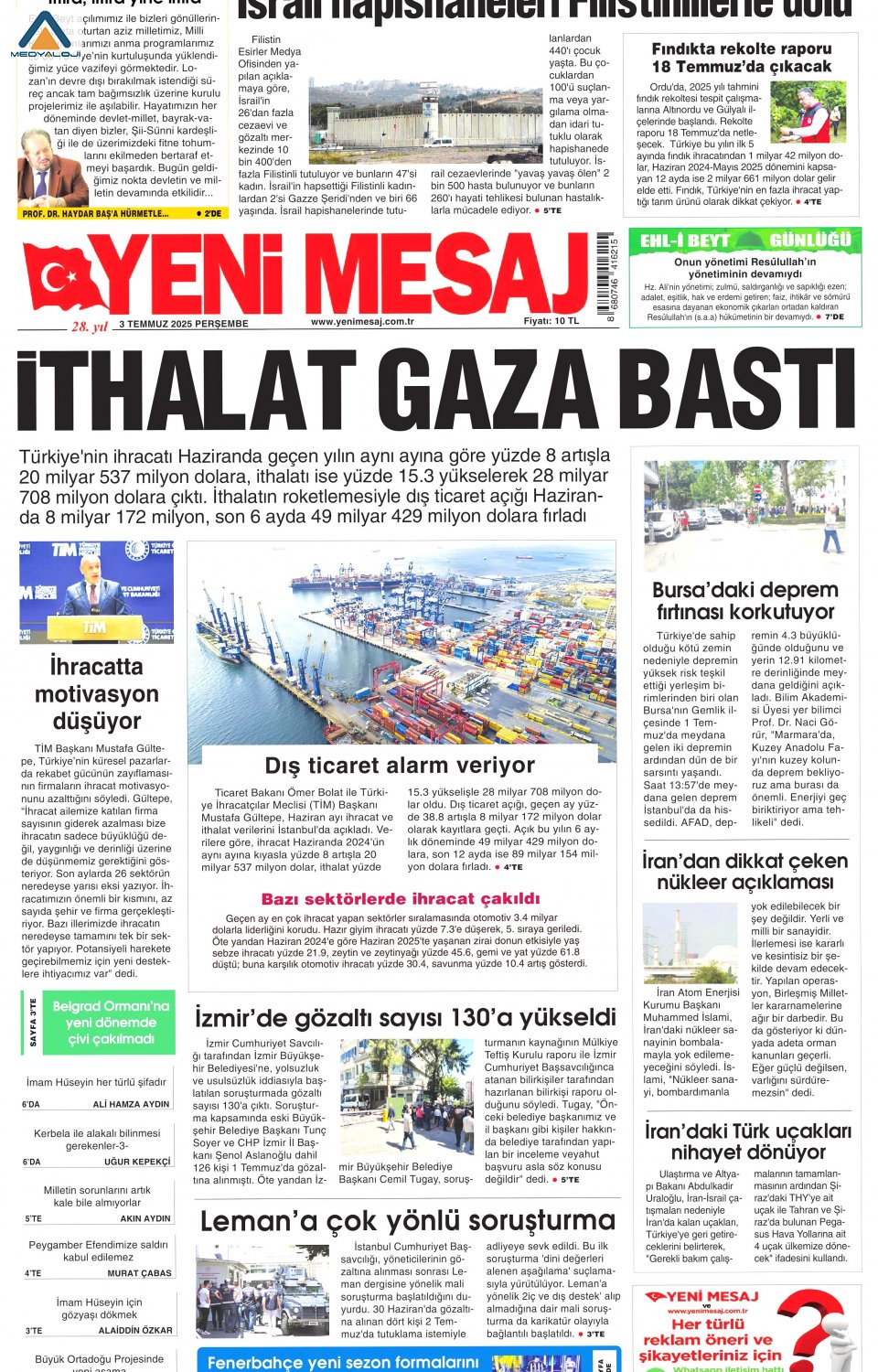Yeni Mesaj