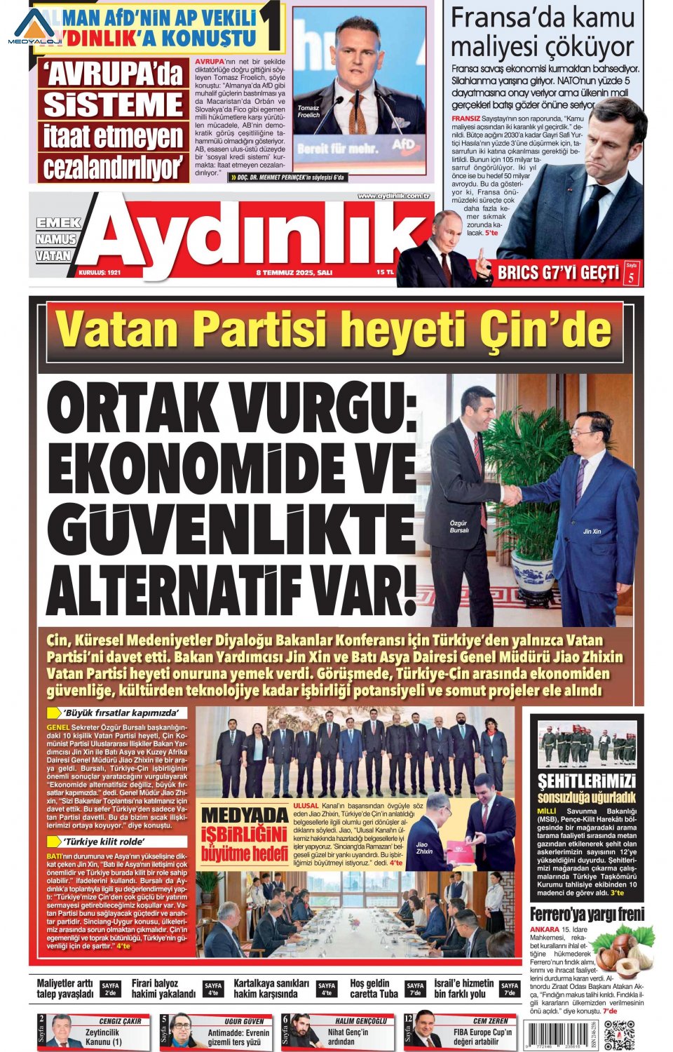 Aydınlık Gazetesi