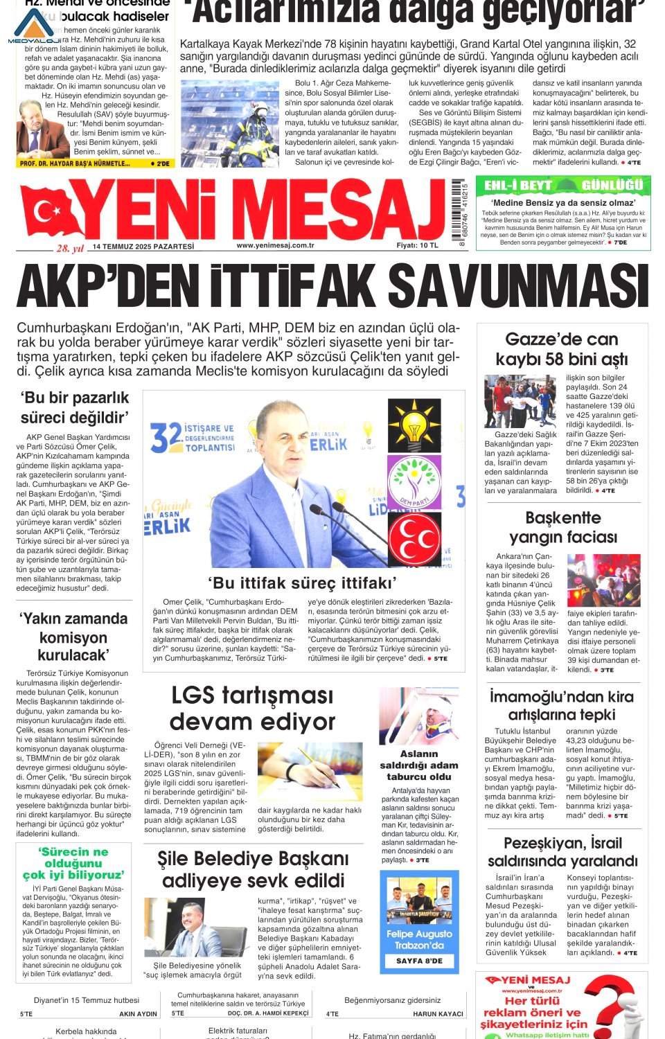 Yeni Mesaj