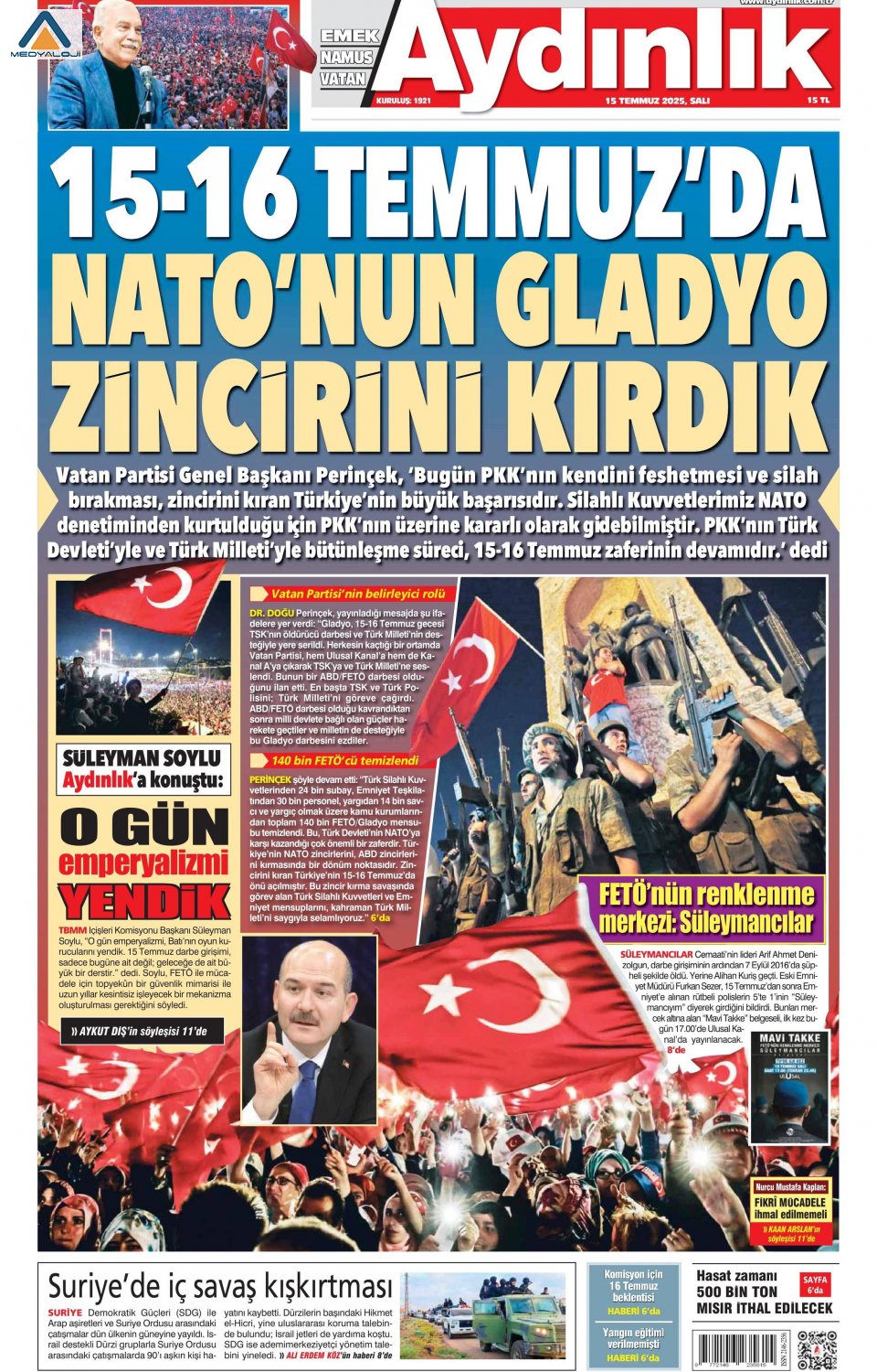Aydınlık Gazetesi