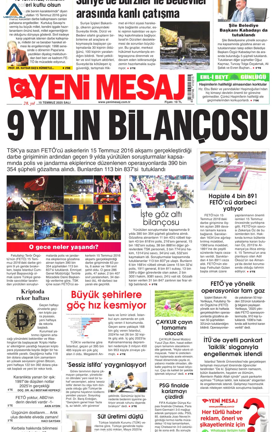 Yeni Mesaj