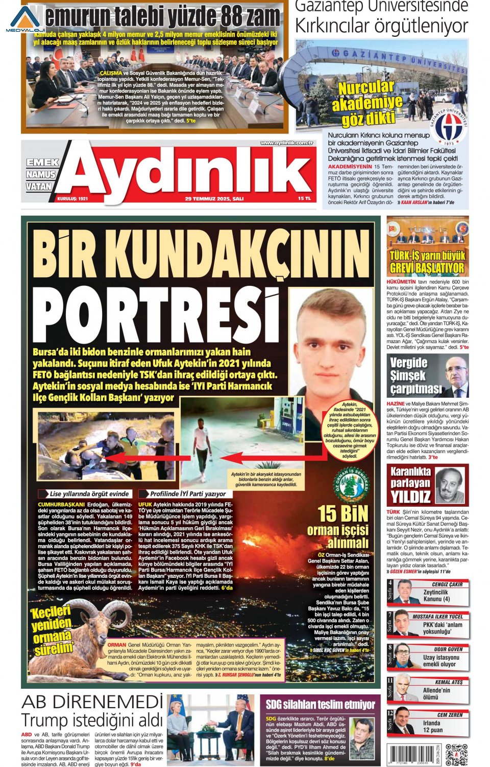 Aydınlık Gazetesi