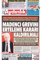 Aydınlık Gazetesi Gazetesi