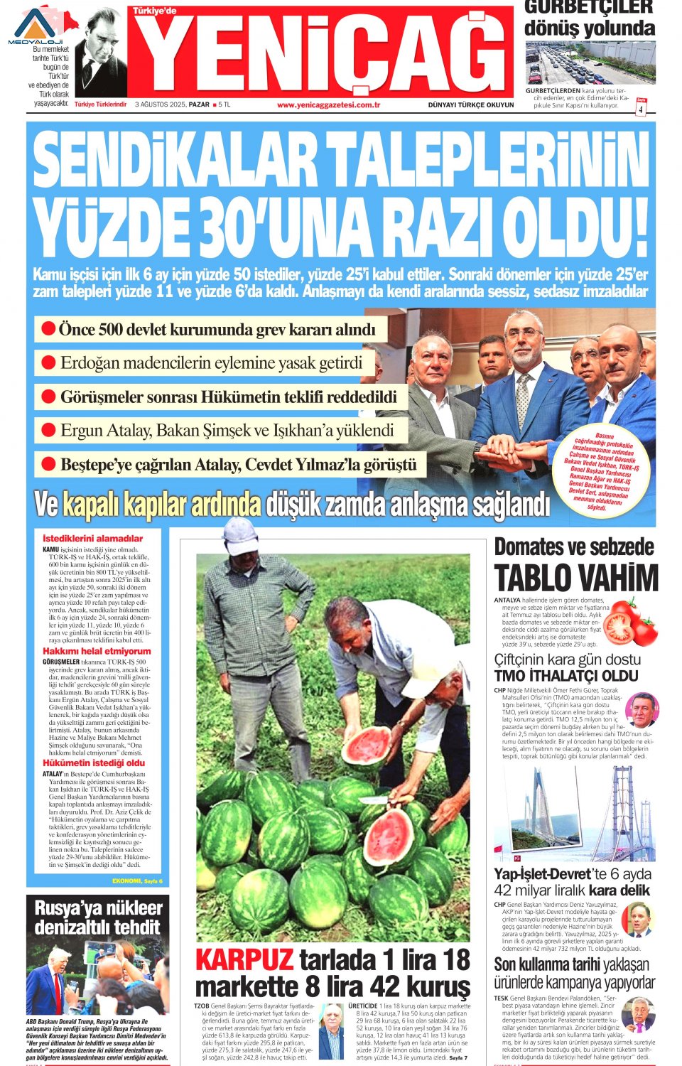 Türkiye' de Yeniçağ