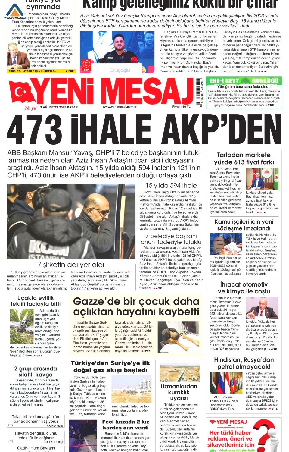 Yeni Mesaj