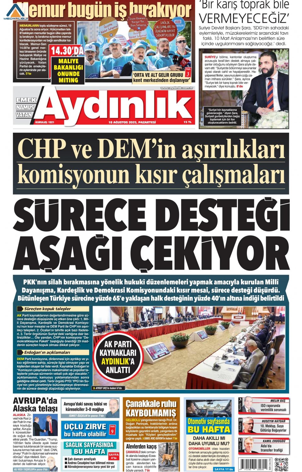 Aydınlık Gazetesi