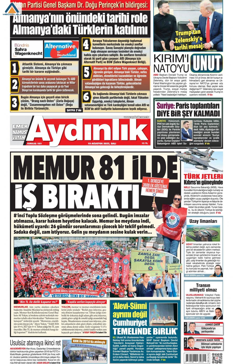 Aydınlık Gazetesi