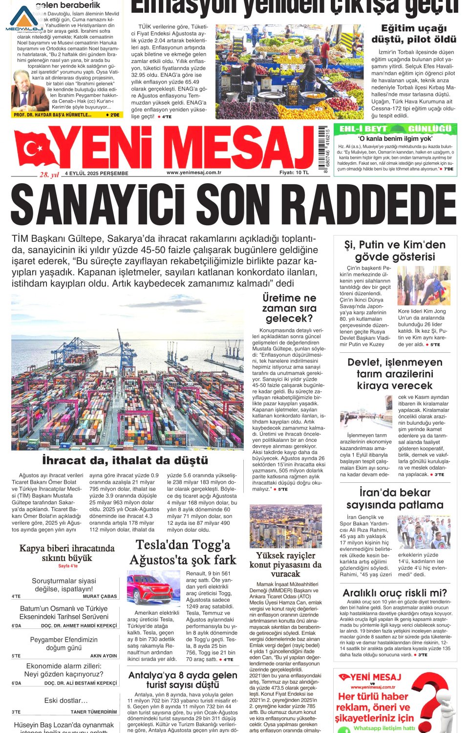 Yeni Mesaj