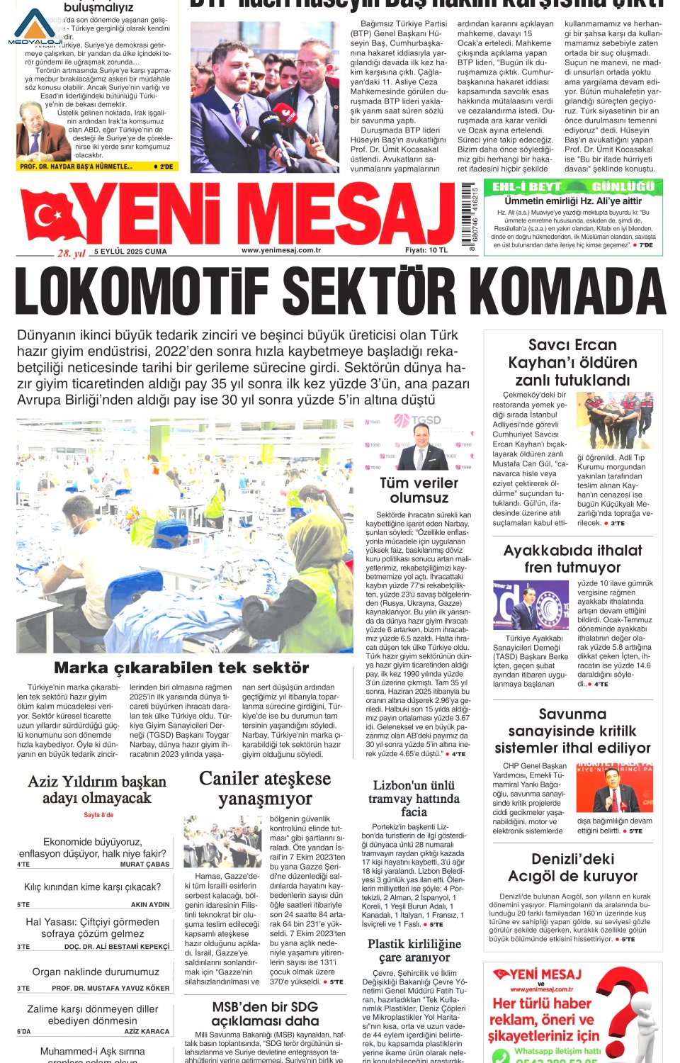 Yeni Mesaj