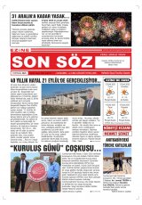 Ezine Son Söz Gazetesi Gazetesi