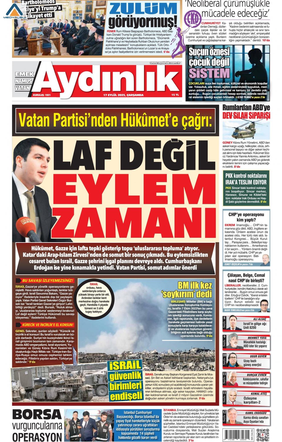 Aydınlık Gazetesi