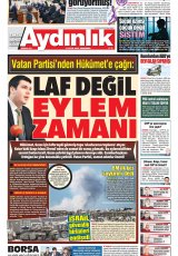 Aydınlık Gazetesi Gazetesi