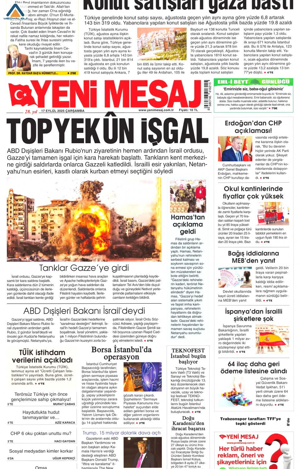 Yeni Mesaj