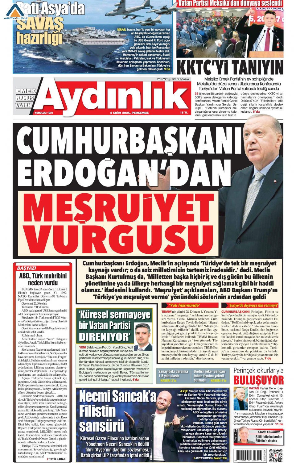 Aydınlık Gazetesi