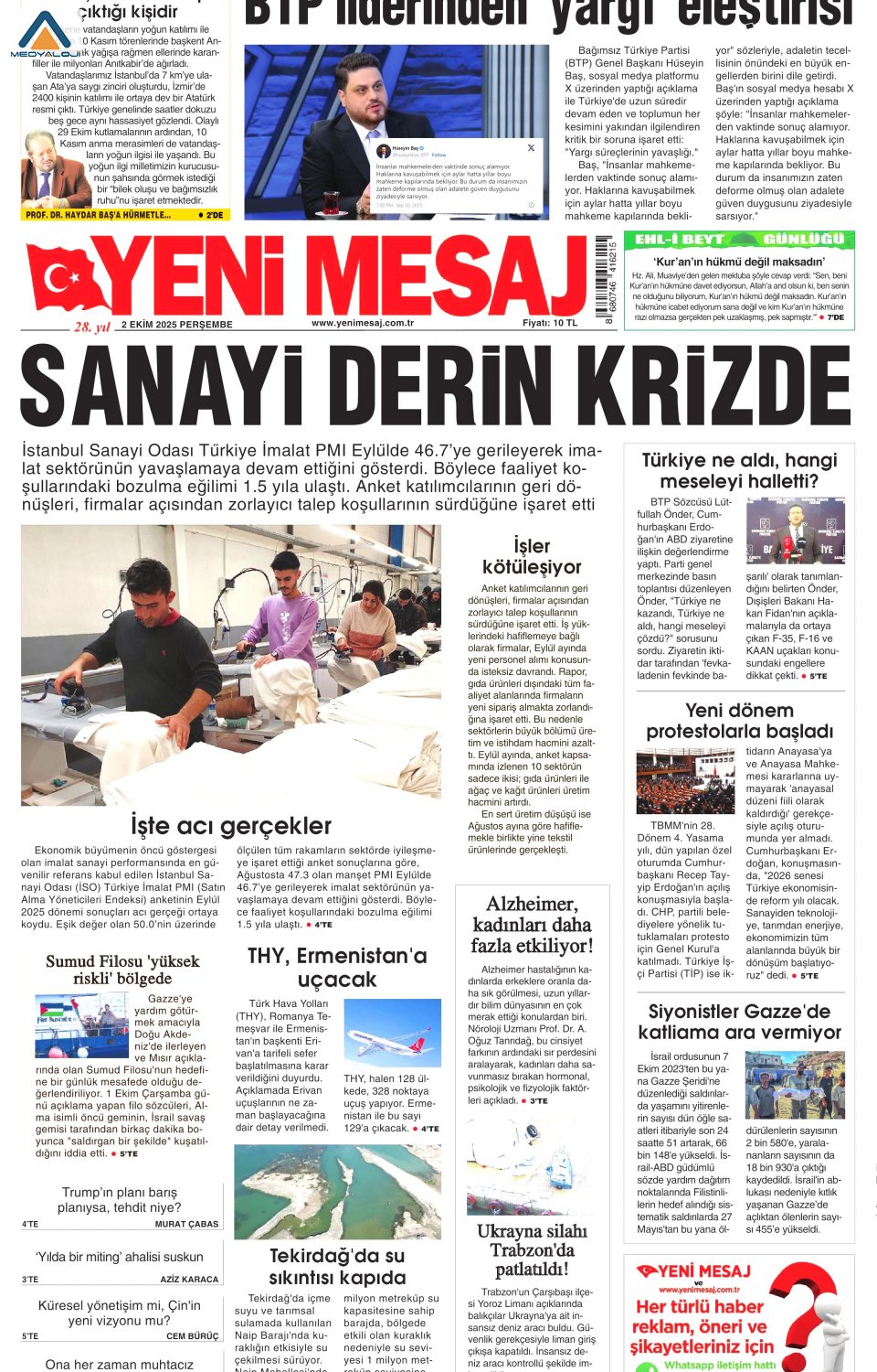 Yeni Mesaj