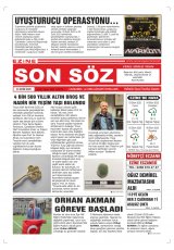 Ezine Son Söz Gazetesi Gazetesi