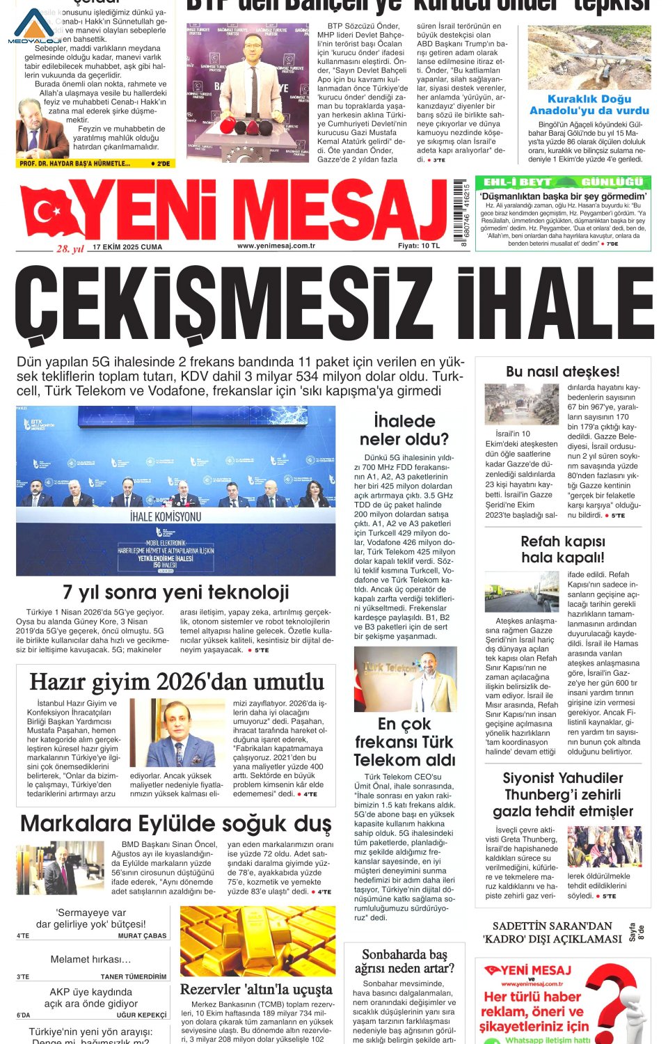 Yeni Mesaj